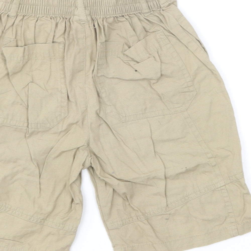 Adams Boys Beige Cotton Chino Shorts Size 7 Years Regular