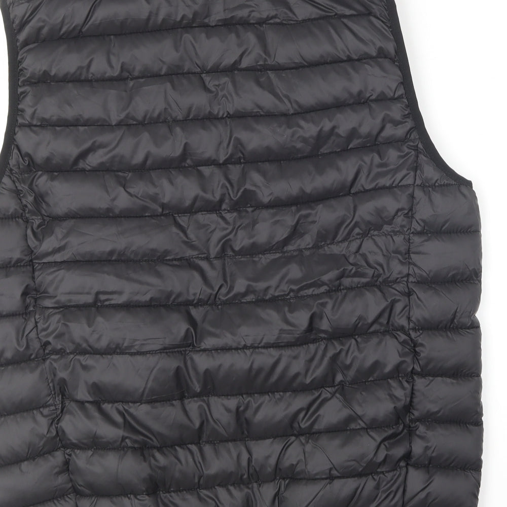 F&F Mens Black Gilet Jacket Size M