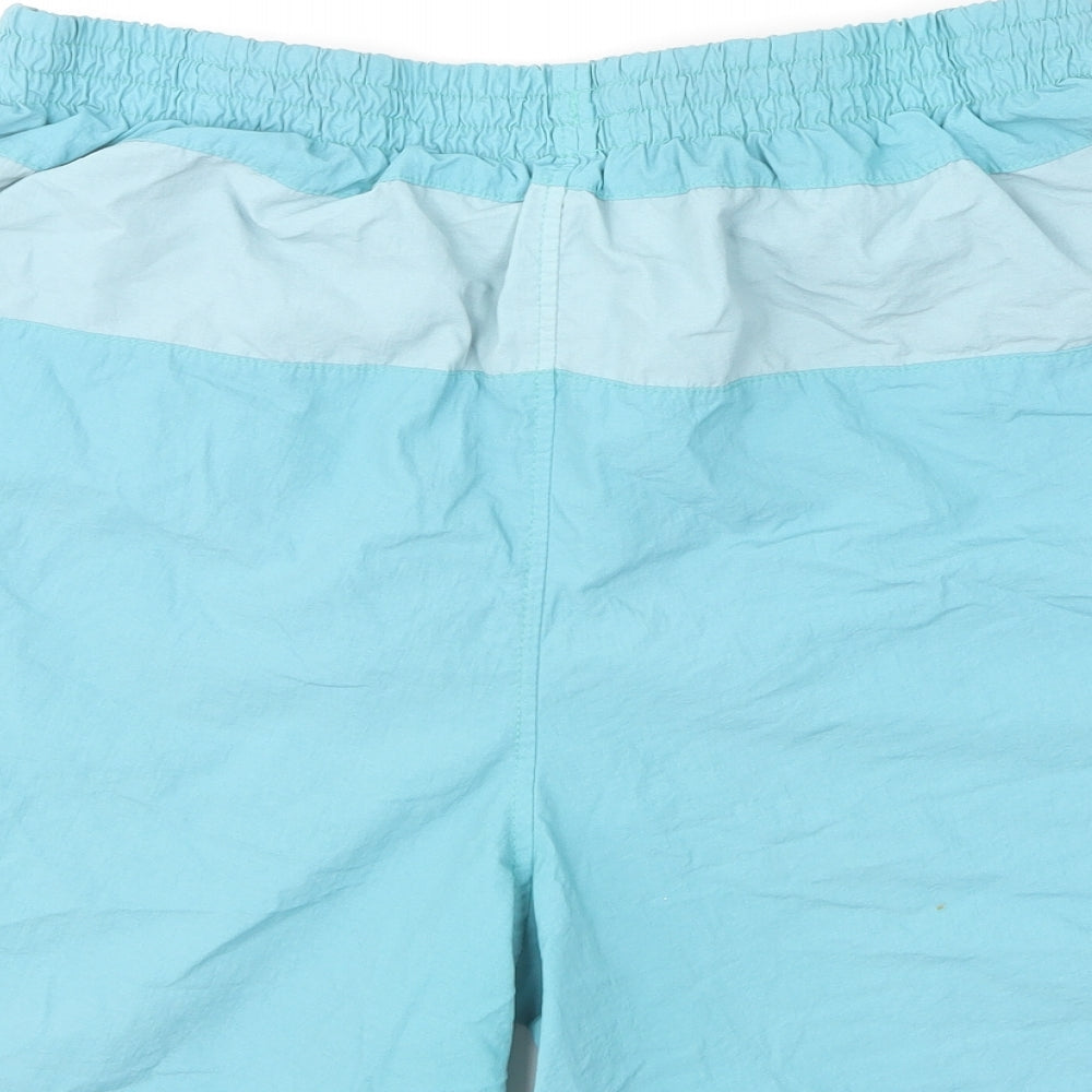 Slazenger Mens Blue Polyester Sweat Shorts Size L L6 in Regular - Swim Shorts