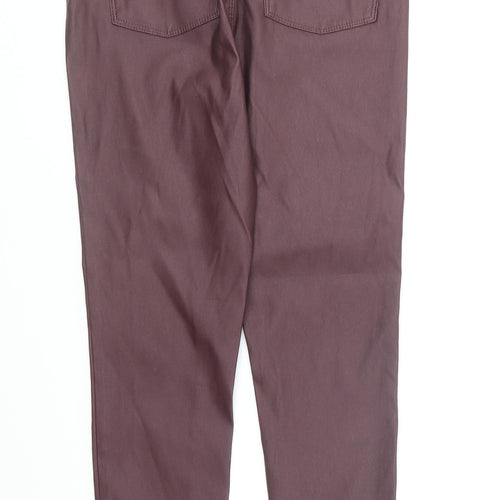 Primark Womens Purple Polyester Jegging Leggings Size 10 L29 in