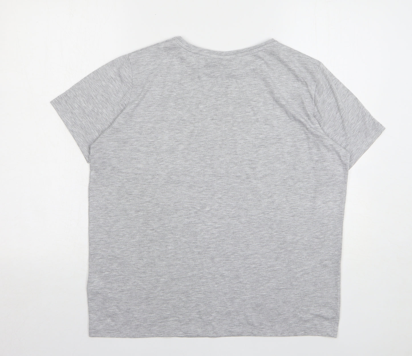 Atmosphere Womens Grey Polyester Basic T-Shirt Size 14 Round Neck - Harry Potter
