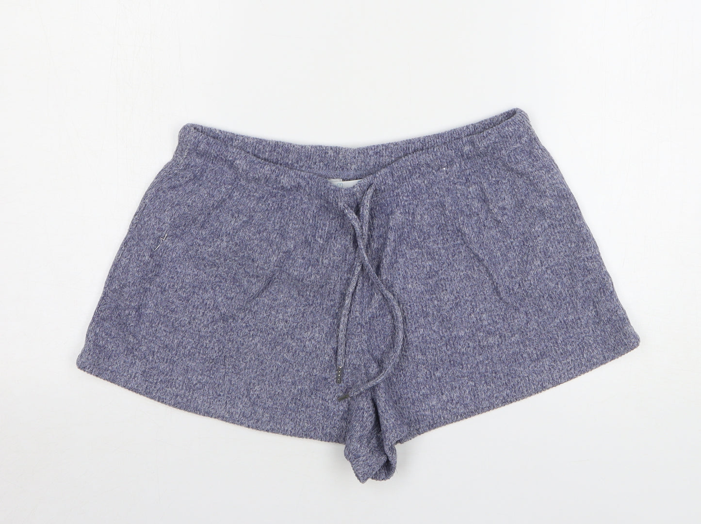Primark Womens Blue Polyester Sweat Shorts Size 10 L3 in Regular