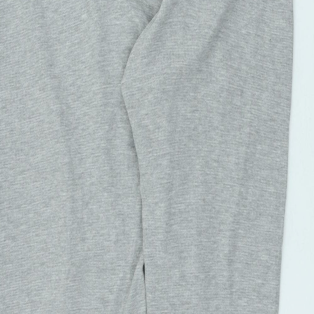 Primark Womens Grey Cotton Jogger Trousers Size M L24 in Regular