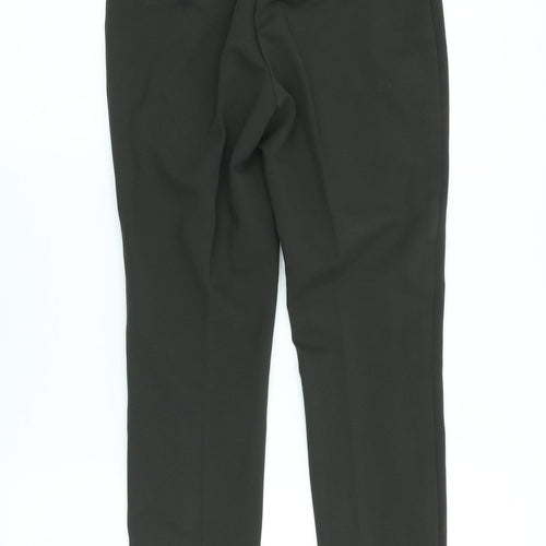 H&M Womens Green Viscose Trousers Size S L26 in Regular