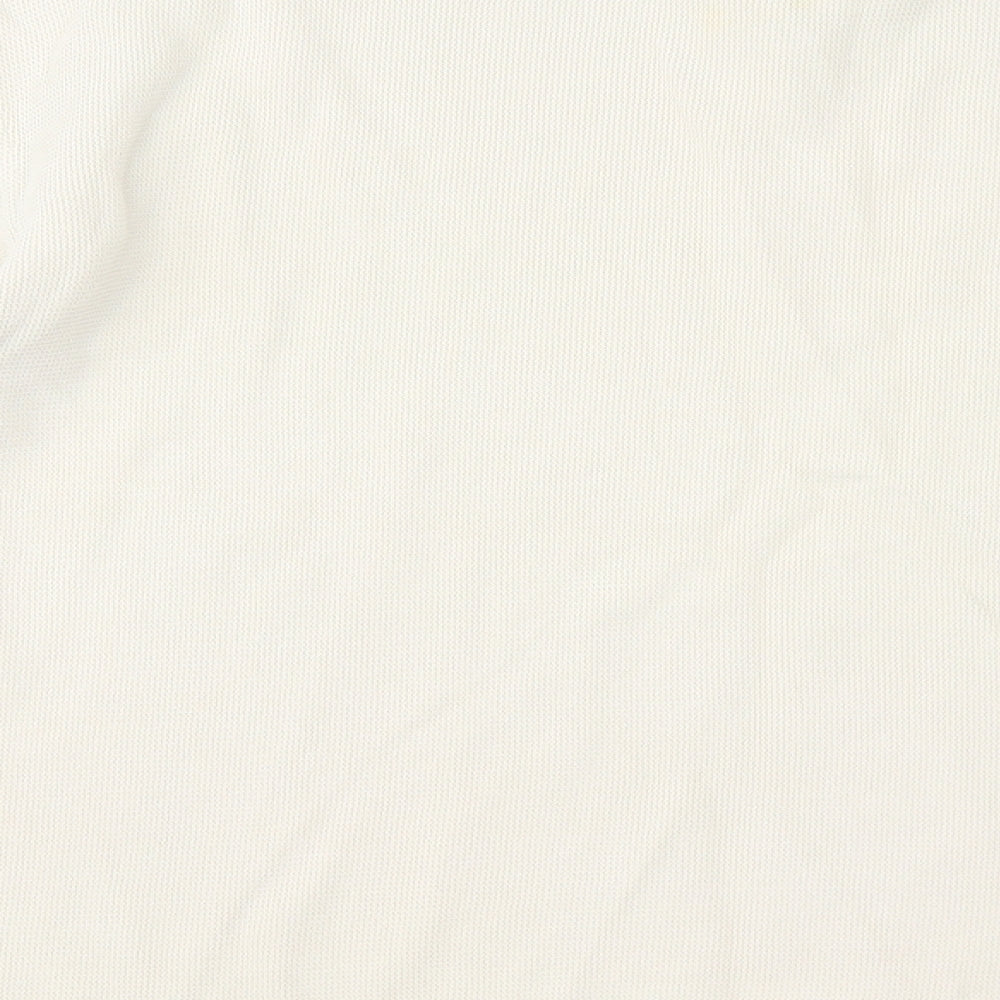 George Womens Beige Cotton Pullover Sweatshirt Size XL