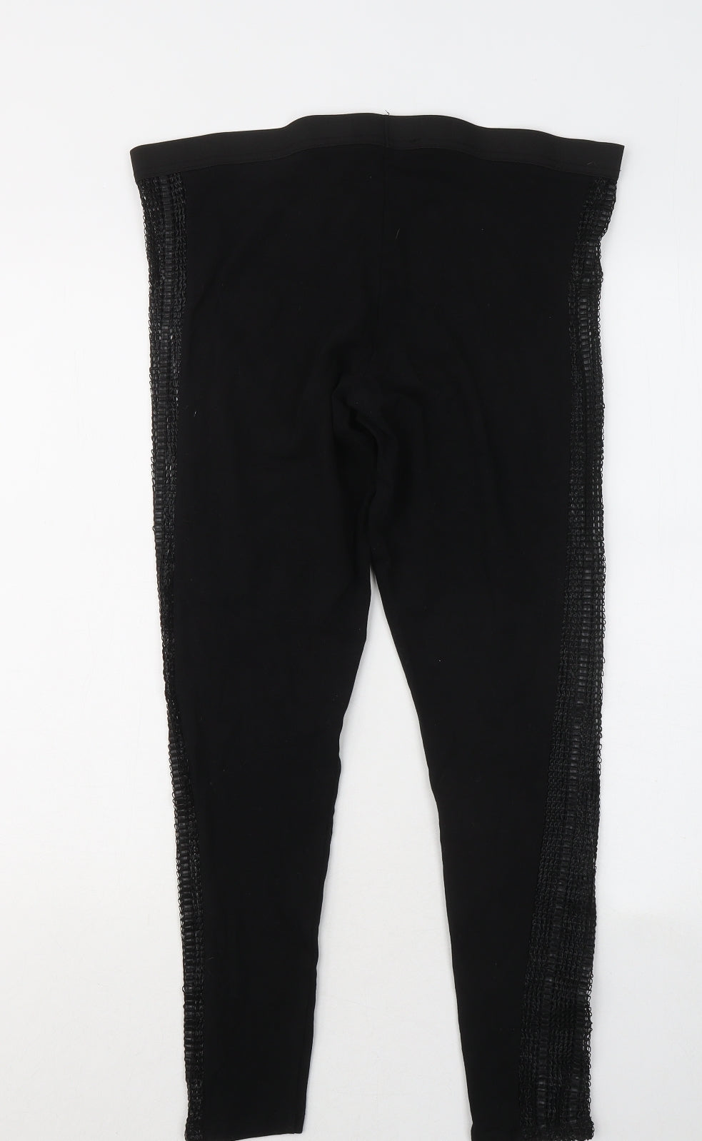 Atmosphere Womens Black Cotton Jogger Leggings Size 18 L24 in
