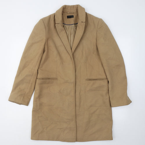 Topshop Womens Beige Trench Coat Coat Size 10