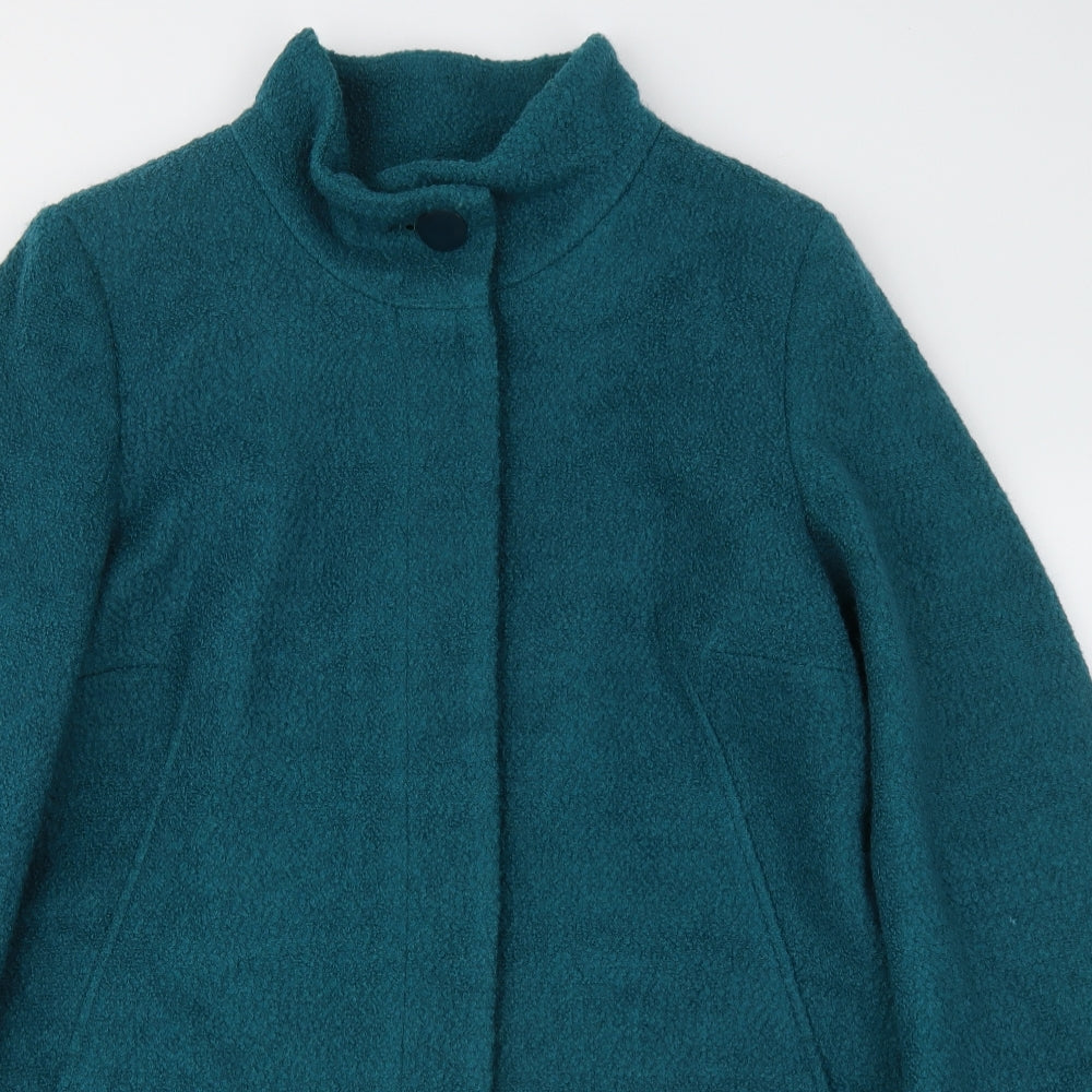 Marks and Spencer Womens Green Jacket Coatigan Size 16