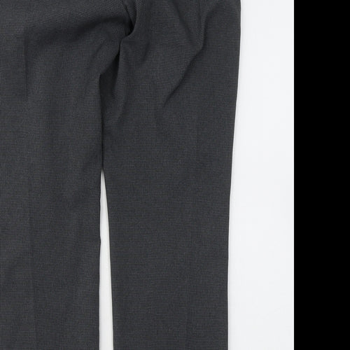 Marks and Spencer Womens Grey Polyester Sweatpants Trousers Size 10 L28 in Regular
