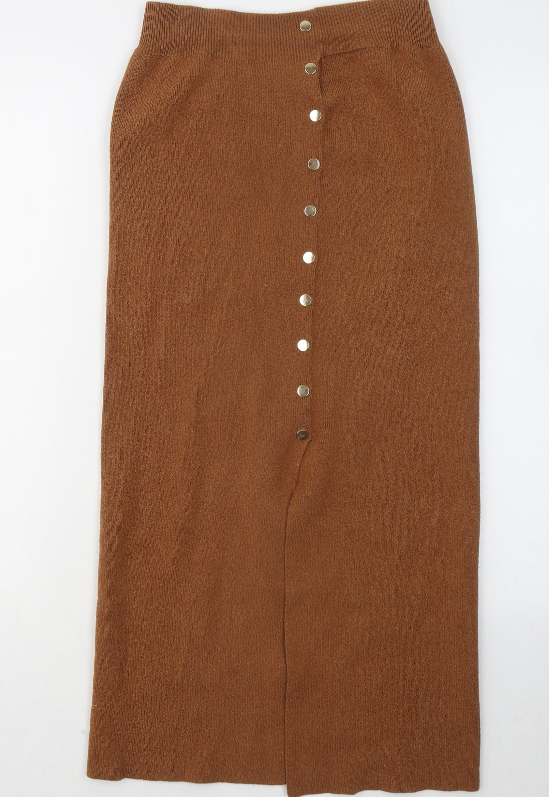Atmosphere Womens Brown Cotton Straight & Pencil Skirt Size 12