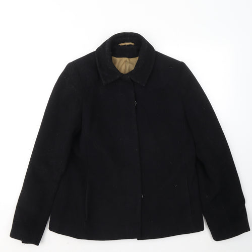 NL Collection Womens Black Jacket Coatigan Size 14