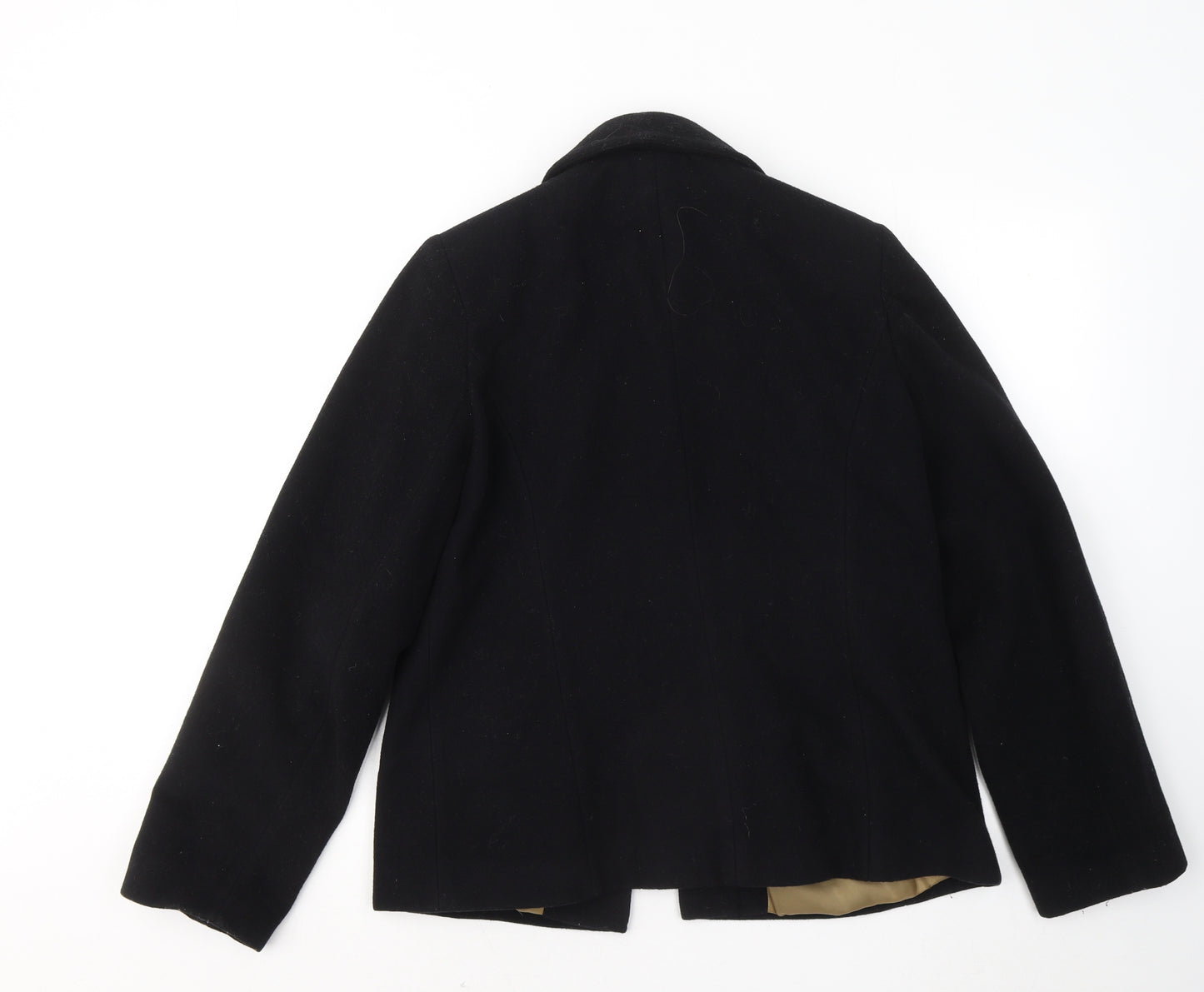 NL Collection Womens Black Jacket Coatigan Size 14