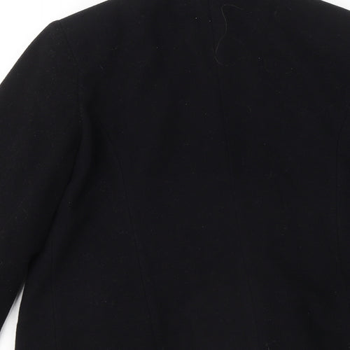 NL Collection Womens Black Jacket Coatigan Size 14