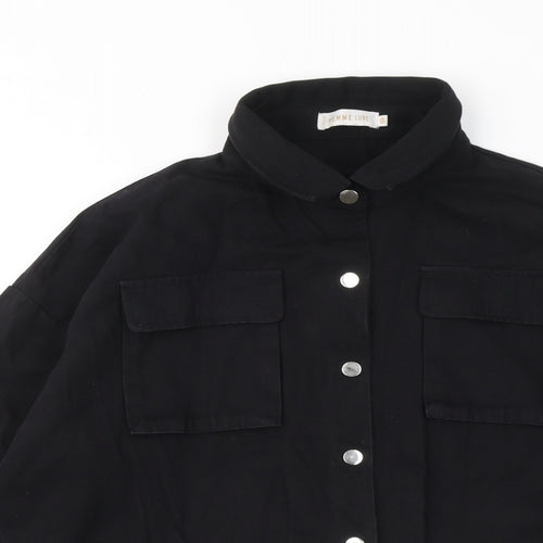 Femme Luxe Womens Black Jacket Size 8