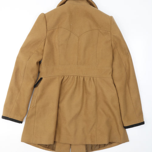George Womens Brown Jacket Coatigan Size 12