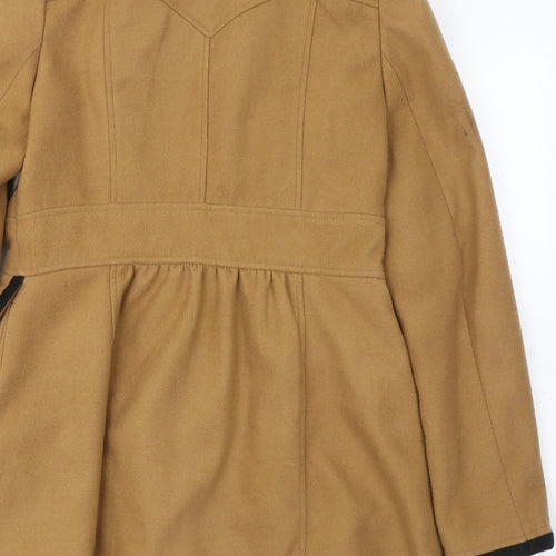 George Womens Brown Jacket Coatigan Size 12