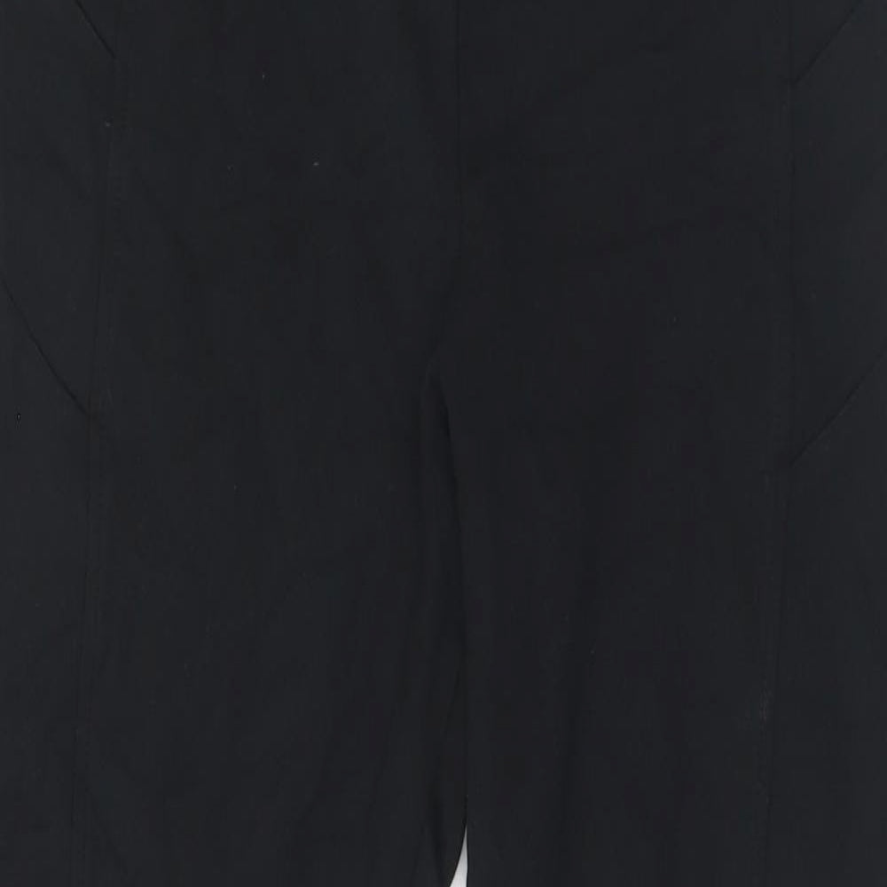 Marks and Spencer Womens Black Viscose Pedal Pusher Leggings Size 12 L30 in