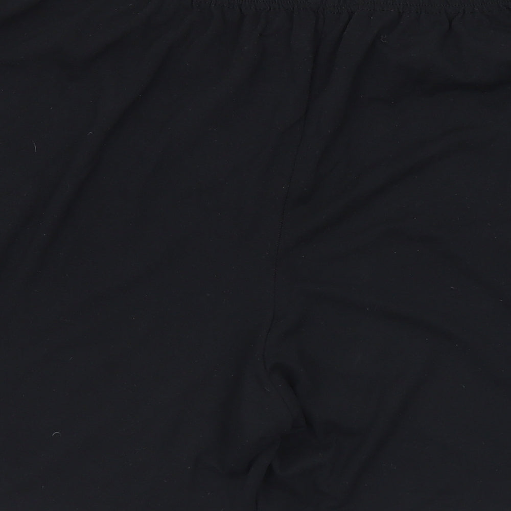 Gildan Mens Black Polyester Sweat Shorts Size 3XL L8 in Regular