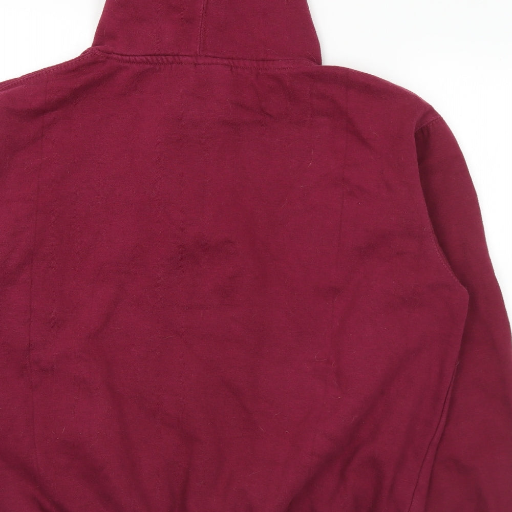 Oxford University Mens Purple Cotton Pullover Hoodie Size M - Oxford university