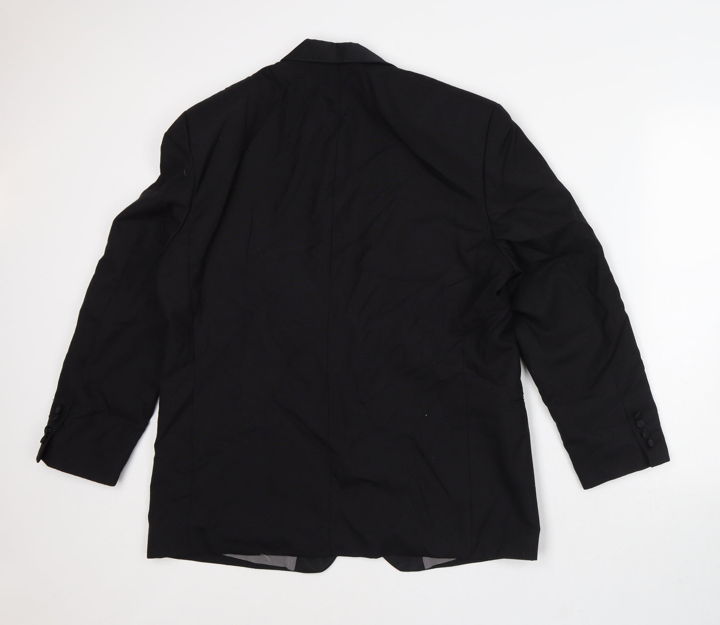 Preworn Mens Black Jacket Blazer Size M