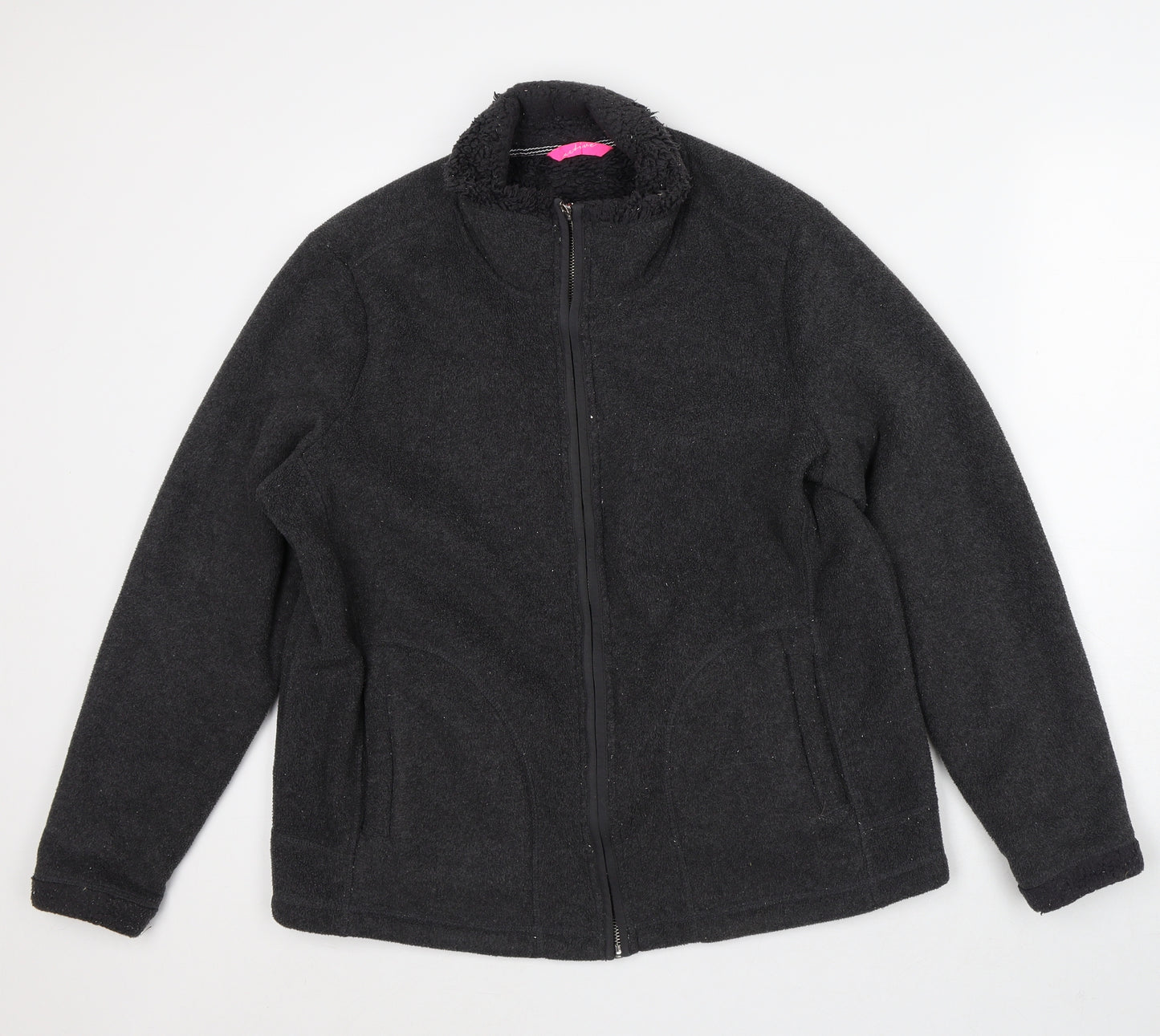 Marks and Spencer Womens Grey Polyester Pullover Sweatshirt Size 18