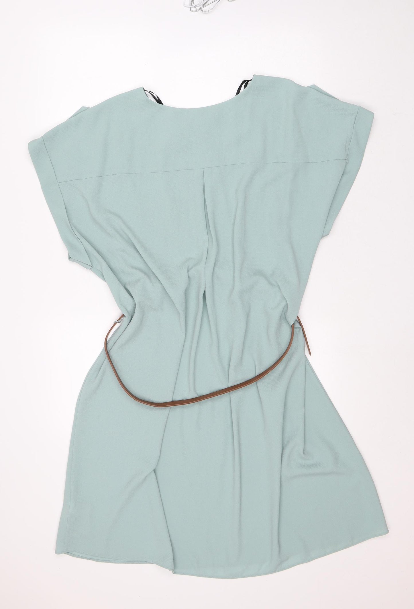 Atmosphere Womens Green Polyester Fit & Flare Size 20 Collared