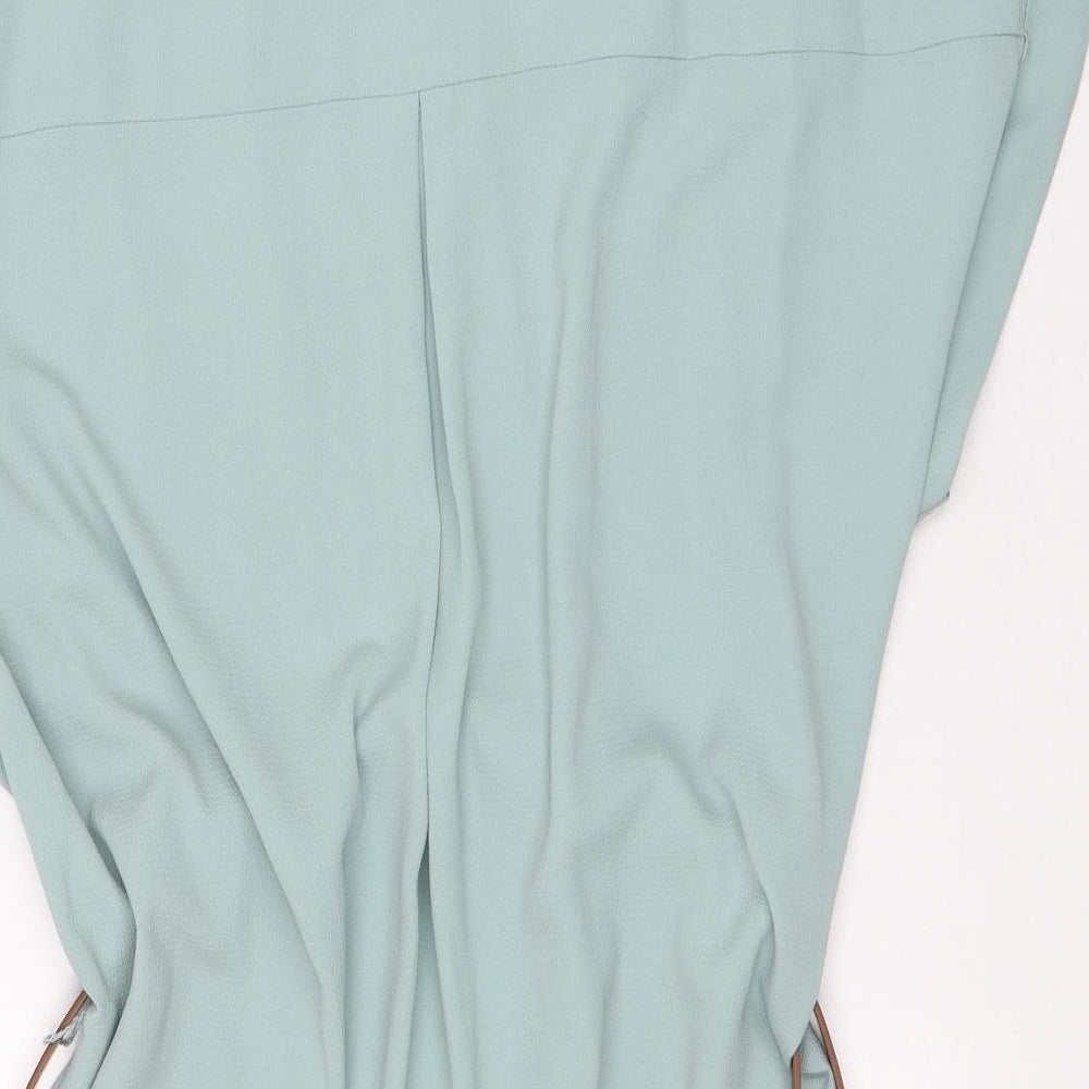 Atmosphere Womens Green Polyester Fit & Flare Size 20 Collared