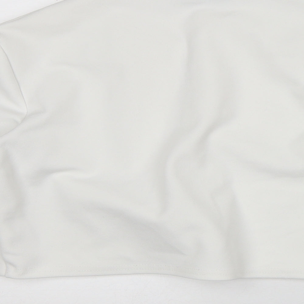 Quiz Womens White Jacket Blazer Size 14