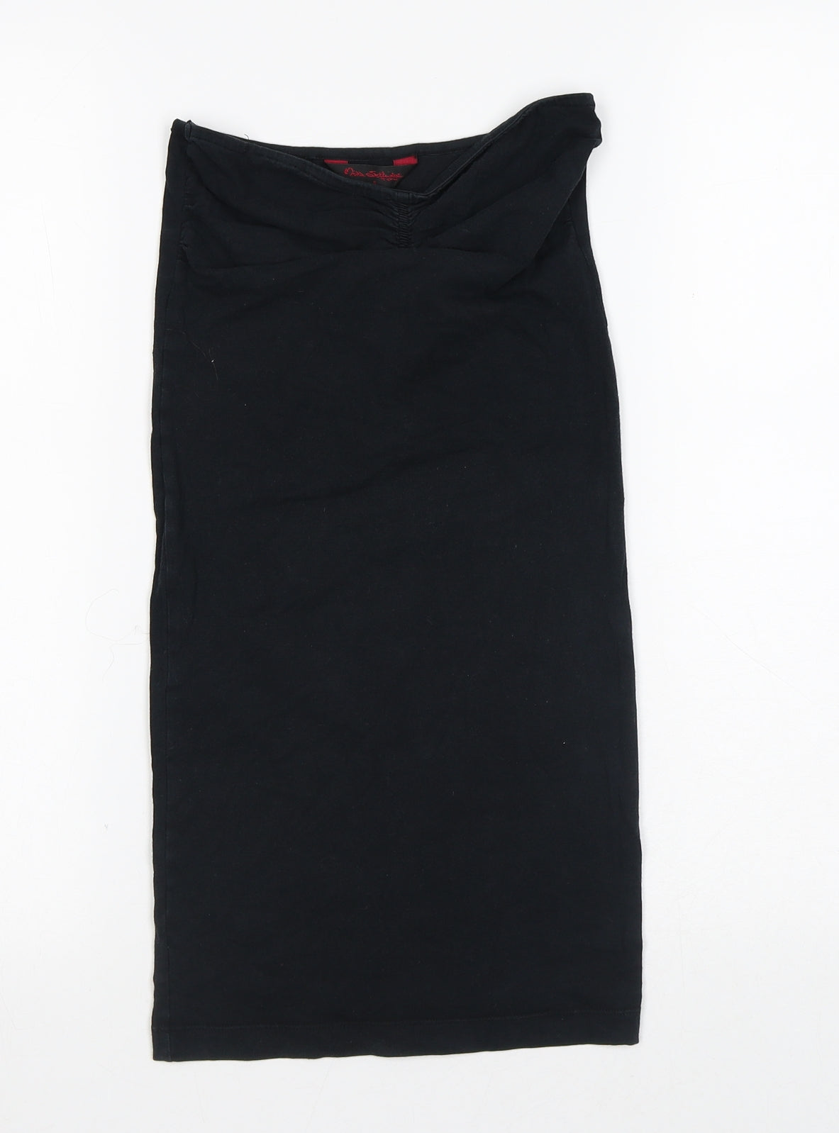 Miss Selfridge Womens Black Polyester Bodycon Size 6 Off the Shoulder