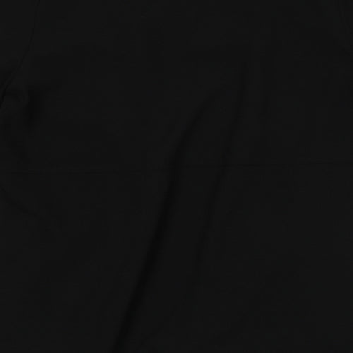 Wallis Womens Black Round Neck Polyester Cardigan Jumper Size 16