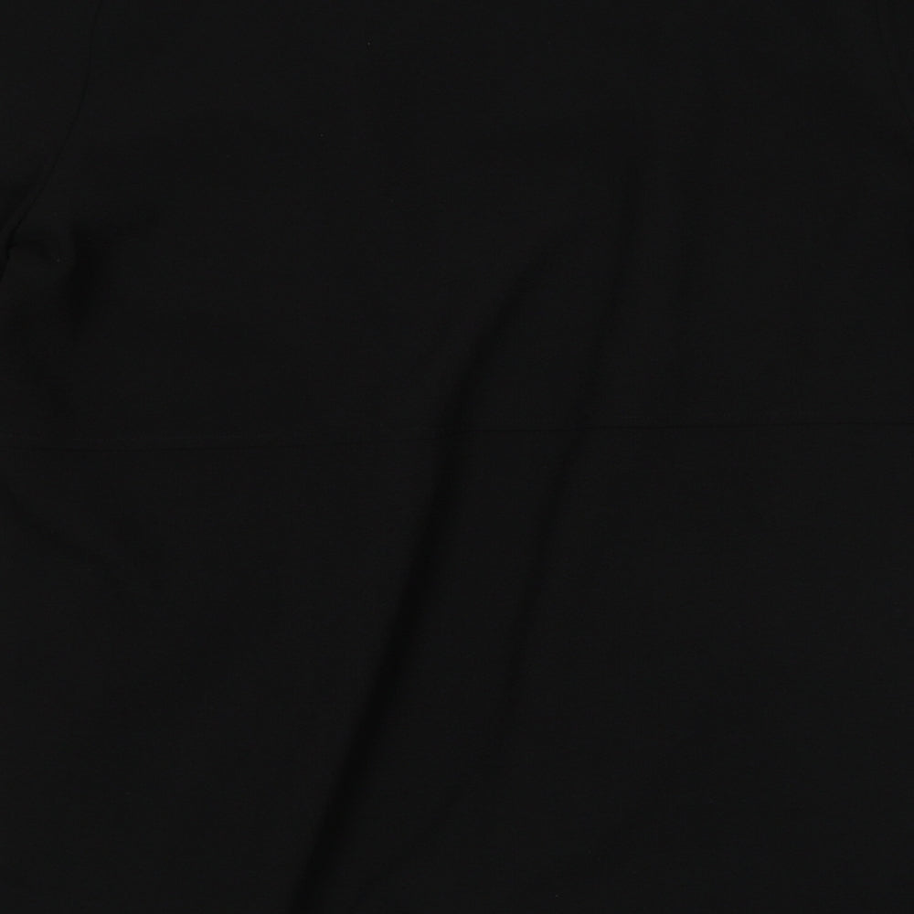 Wallis Womens Black Round Neck Polyester Cardigan Jumper Size 16