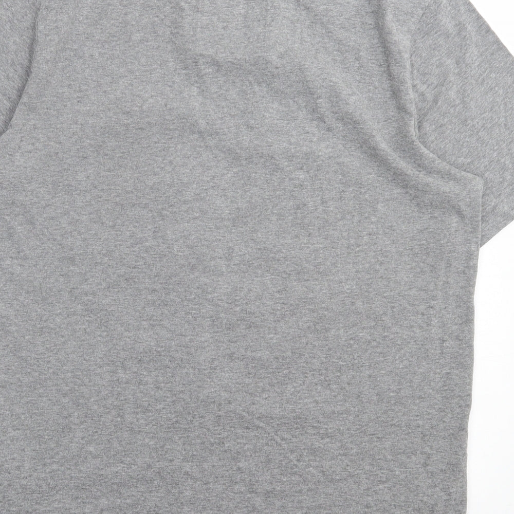 Tokyo Laundry Mens Grey Cotton T-Shirt Size S Crew Neck