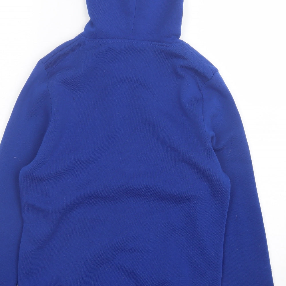 Riva USA Mens Blue Polyester Full Zip Hoodie Size L