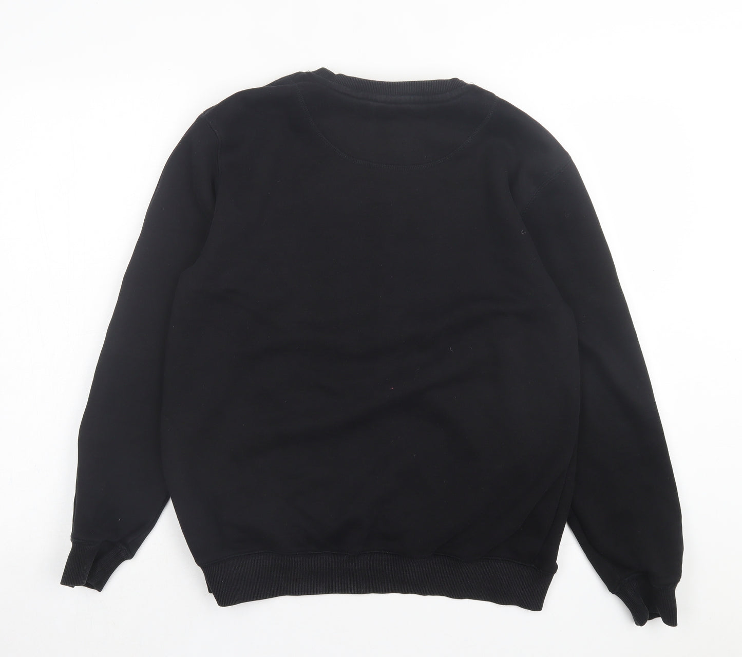 KENZO Womens Black Cotton Pullover Sweatshirt Size L Pullover