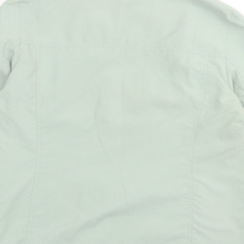 Classic Womens Green Jacket Size 12 Zip