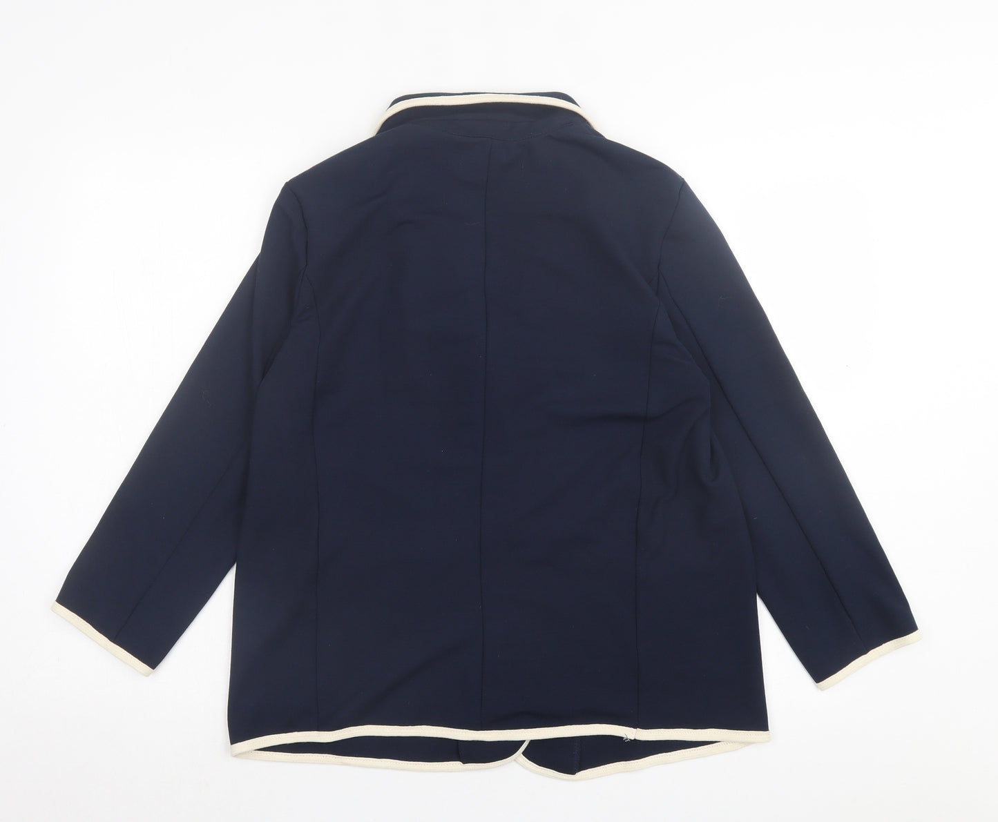 New Look Womens Blue Jacket Blazer Size 18 Button