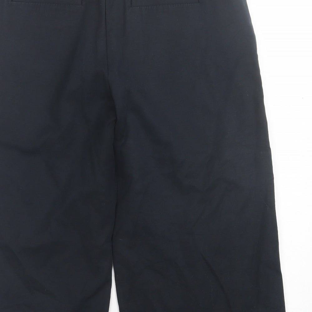 Banana Republic Womens Black Polyester Bermuda Shorts Size 30 in L18 in Regular Hook & Eye