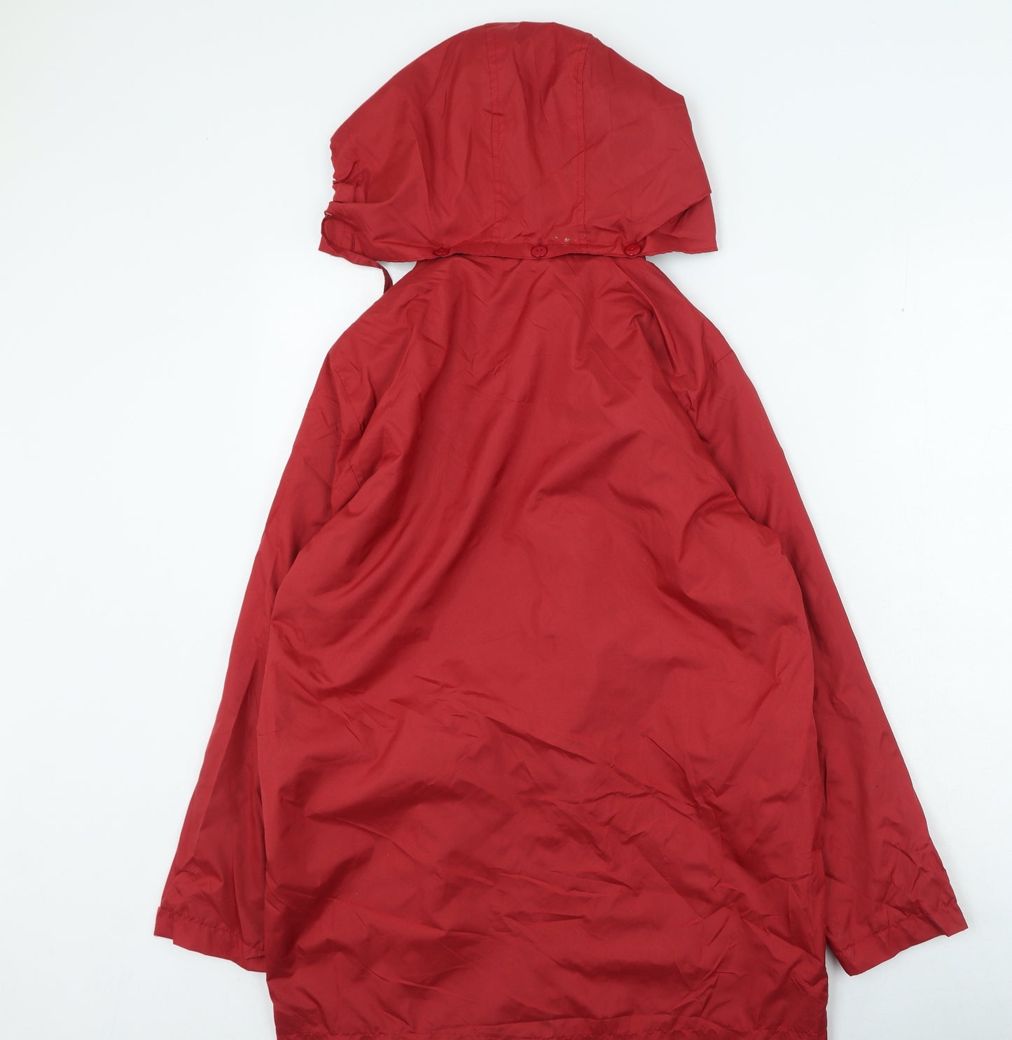 Preworn Mens Red Rain Coat Blazer Size S