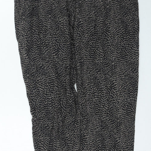 Avenue Womens Black Viscose Jegging Trousers Size M L26 in Regular