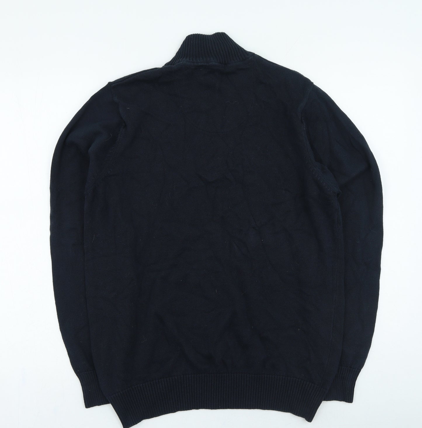 Marks and Spencer Womens Blue Cotton Pullover Sweatshirt Size M