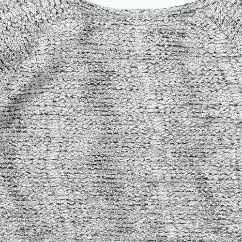 NEXT Womens Silver Round Neck Cotton Pullover Jumper Size 10