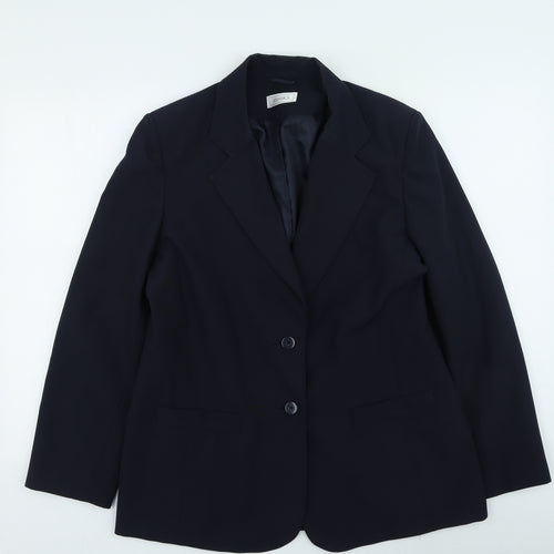 Classics Womens Blue Jacket Size 14