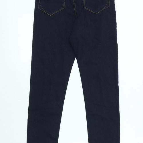 Denim & Co. Womens Black Cotton Skinny Jeans Size 12 L28 in Slim