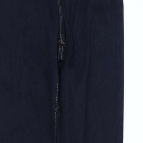 Denim & Co. Womens Blue Cotton Skinny Jeans Size 10 L29 in Regular