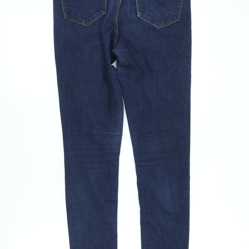 George Womens Beige Cotton Skinny Jeans Size 10 L27 in Regular