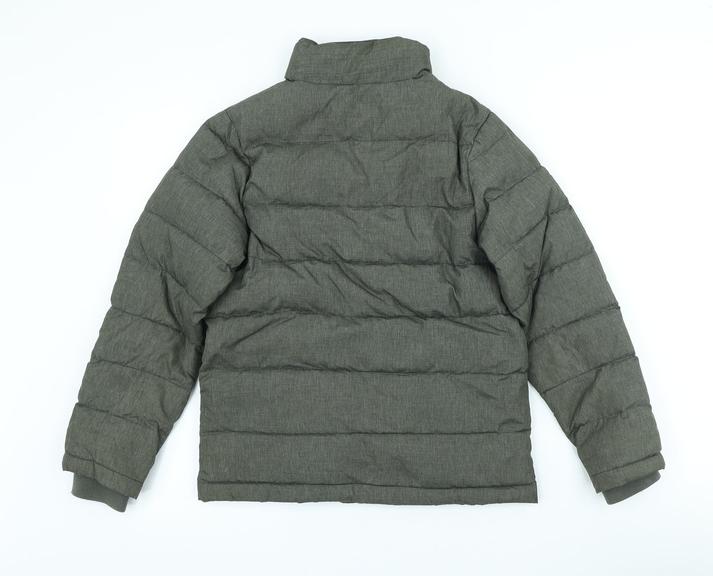 Zakti Boys Green Basic Coat Coat Size 11-12 Years