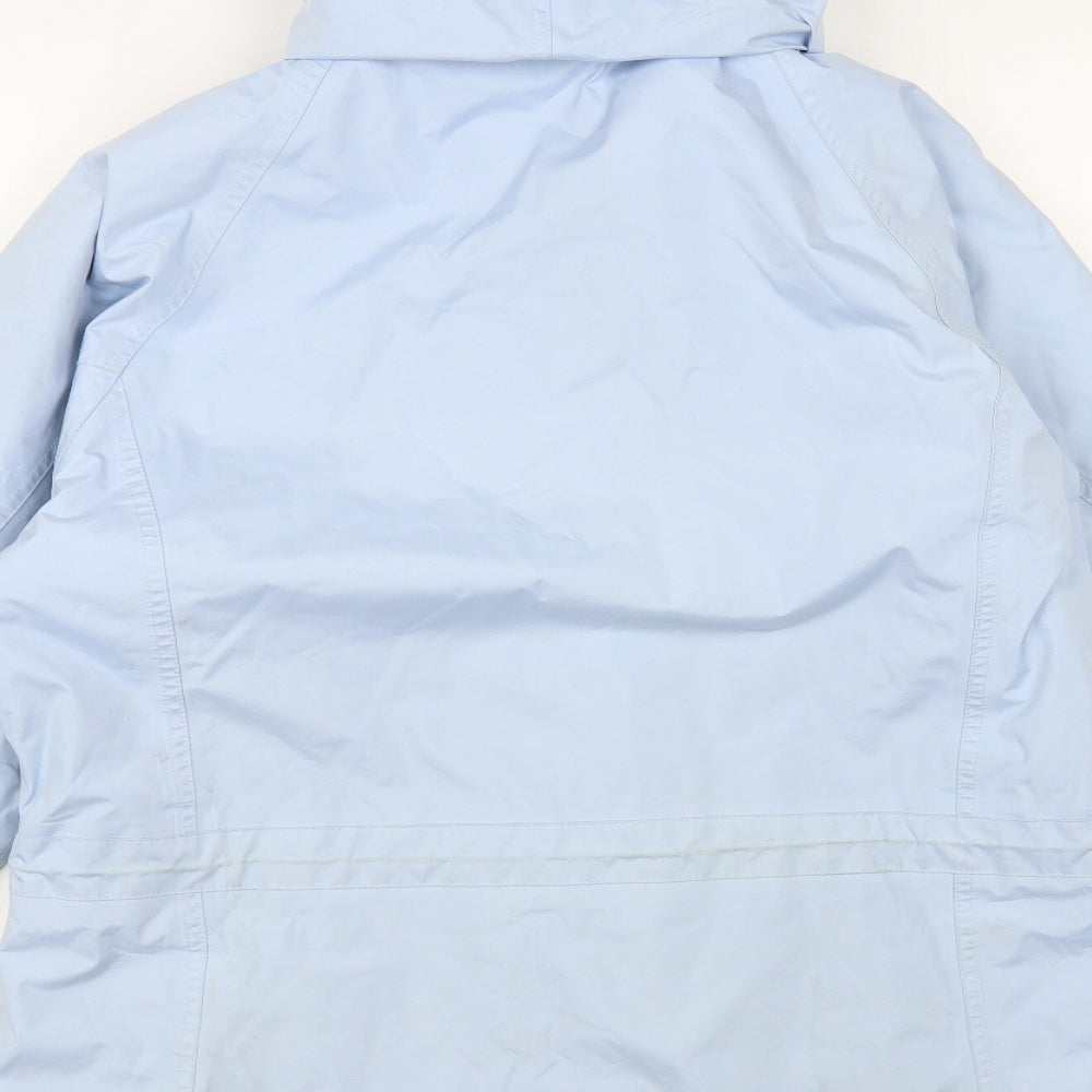 Regatta Womens Blue Windbreaker Jacket Size 14 Zip
