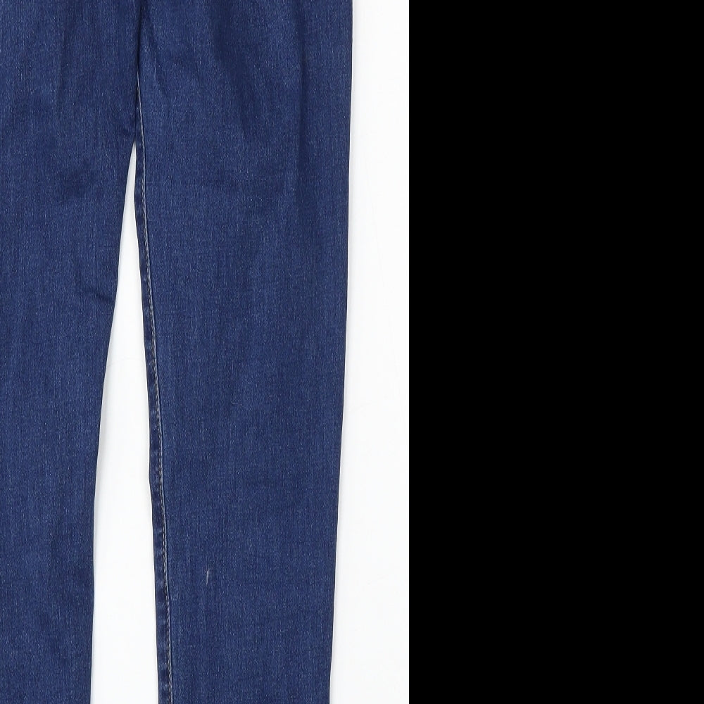 SheIn Womens Blue Cotton Skinny Jeans Size M L29 in Regular