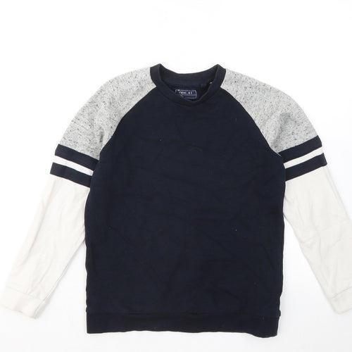 NEXT Boys Blue Cotton Pullover Sweatshirt Size 9 Years