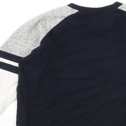 NEXT Boys Blue Cotton Pullover Sweatshirt Size 9 Years